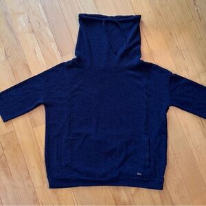 Roots Blue Cowl Neck Sweater